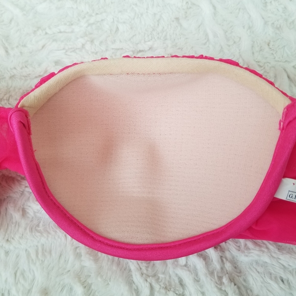 Vintage Fuchsia Pink Bralette - Picture 6 of 15